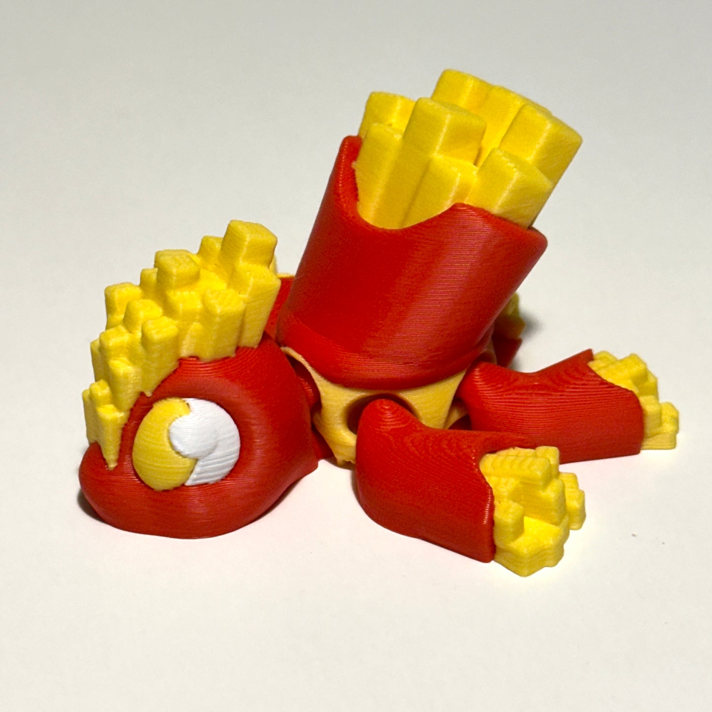 Fries Turtle - 3D Printed Articulating Figure