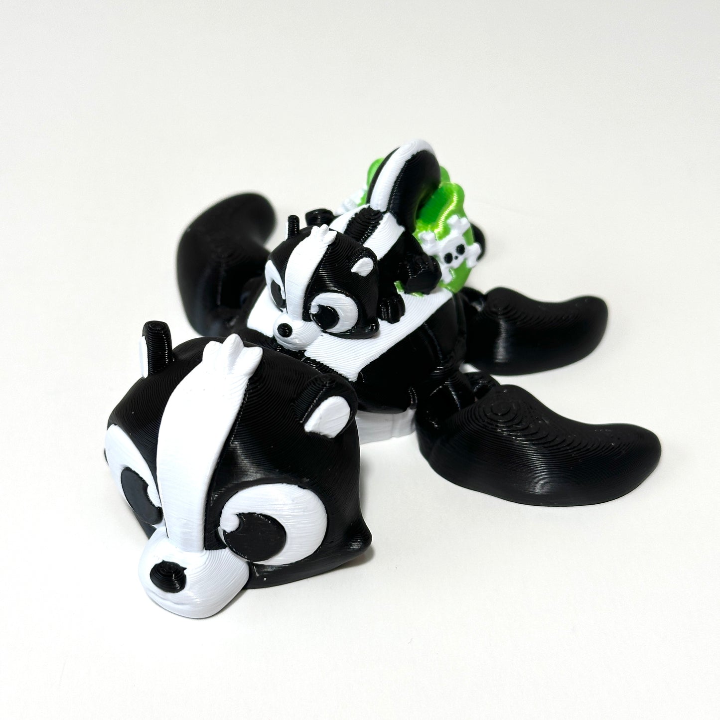 Skunk Turtle - 3D Printed Articulating Figure