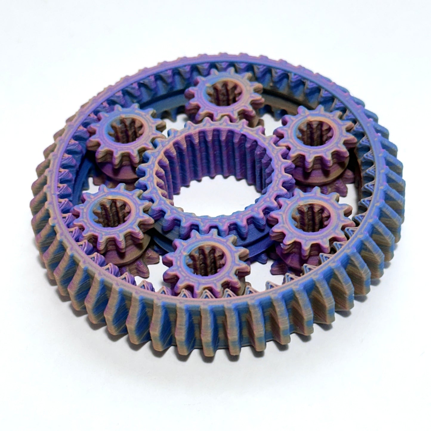 Planetary Gear Fidget - 3D Printed Articulating Figure