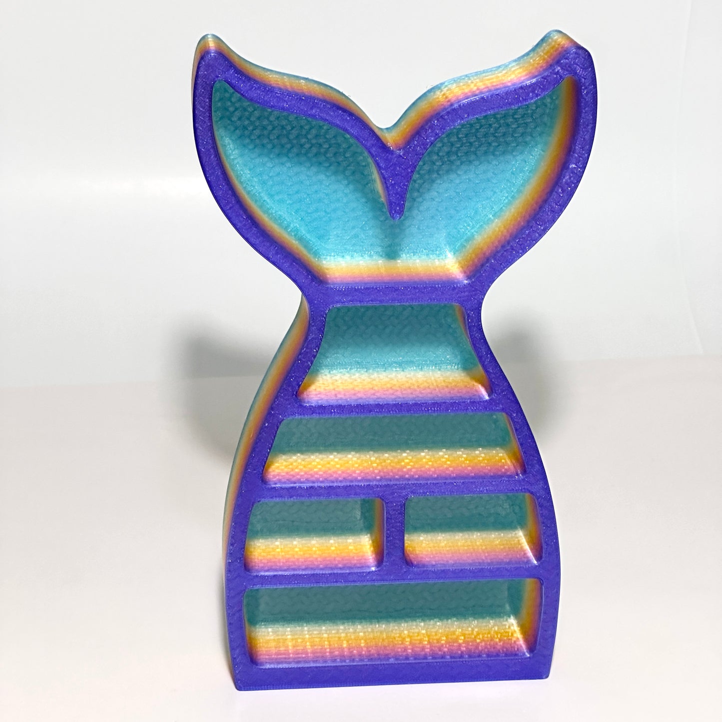 Mermaid Tail Display Shelf - 3D Printed Articulating Figure