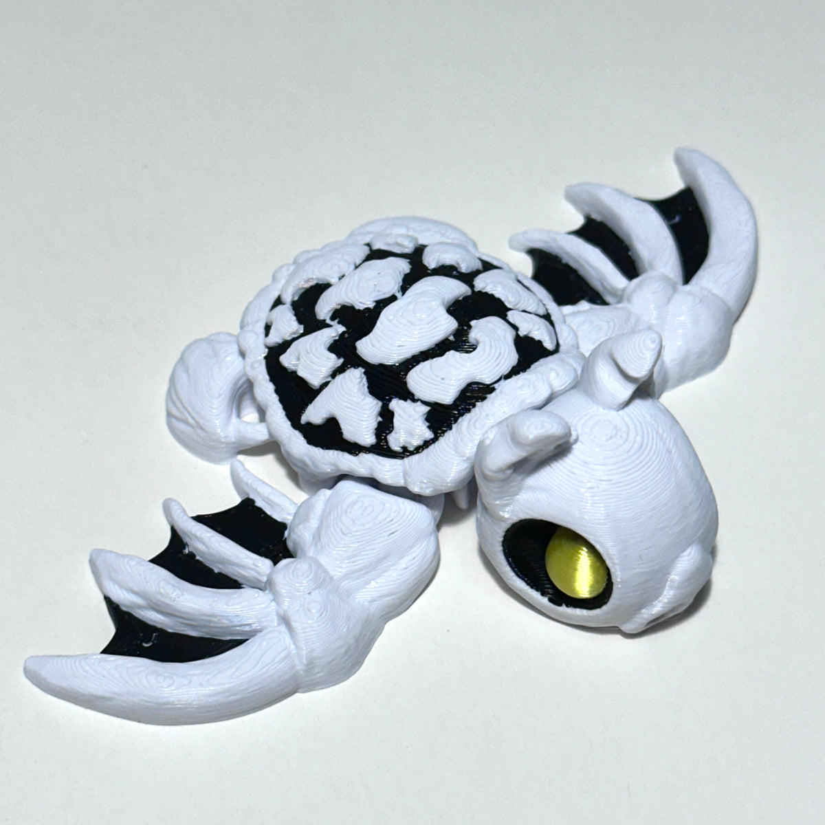 Skeleton Bat Turtles - 3D Printed Articulating Figure