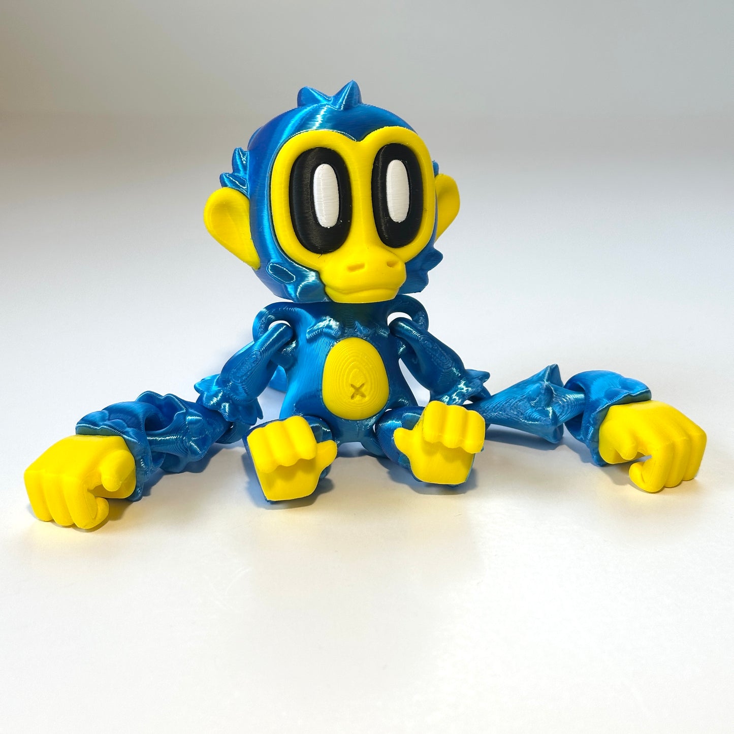 Blob Monkey - 3D Printed Articulating Figure