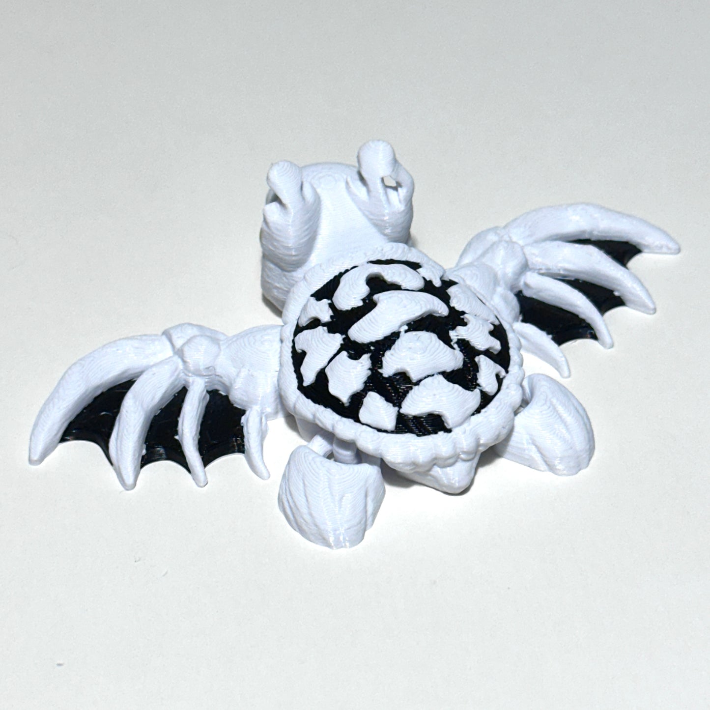 Skeleton Bat Turtles - 3D Printed Articulating Figure