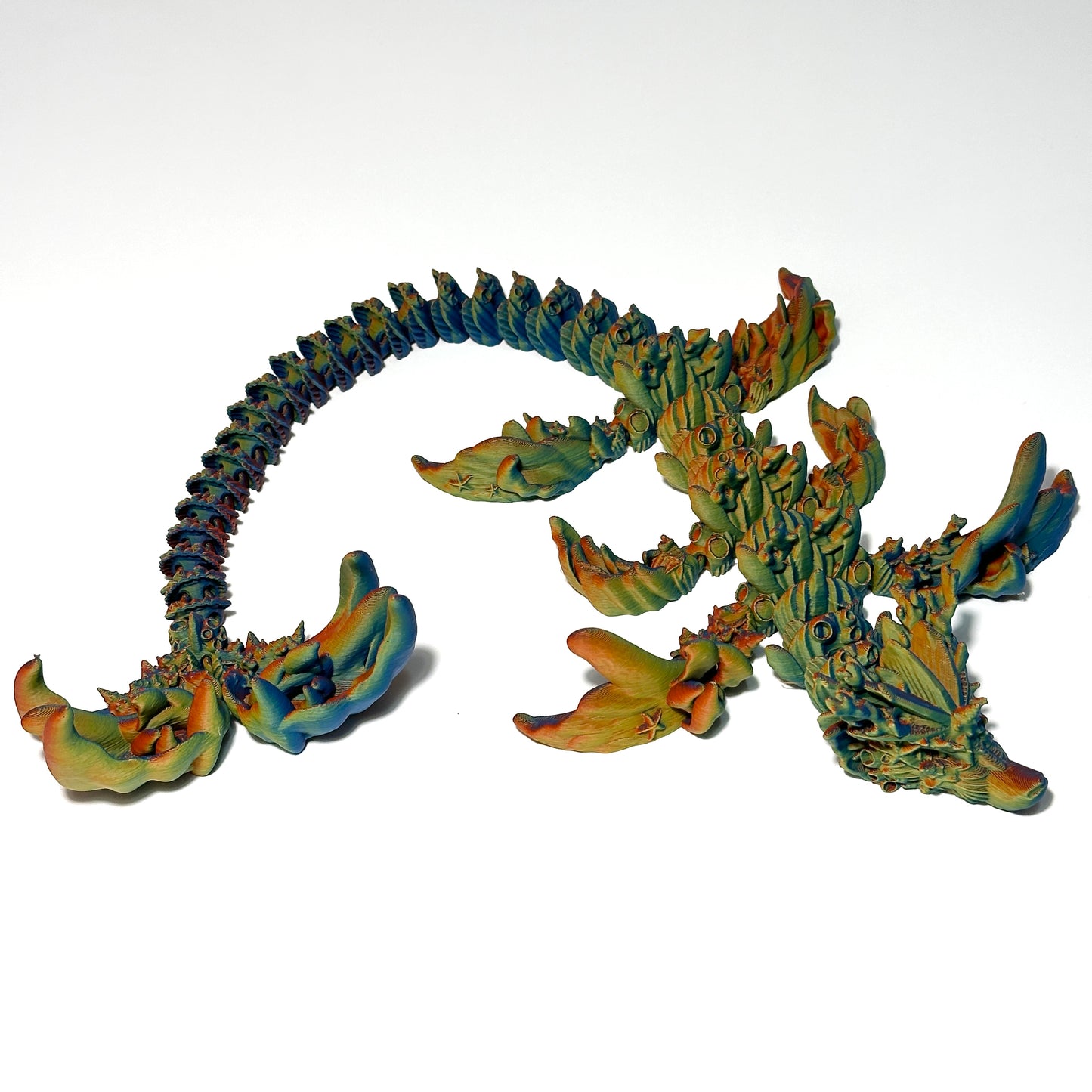 Coral Reef Dragon - 3D Printed Articulating