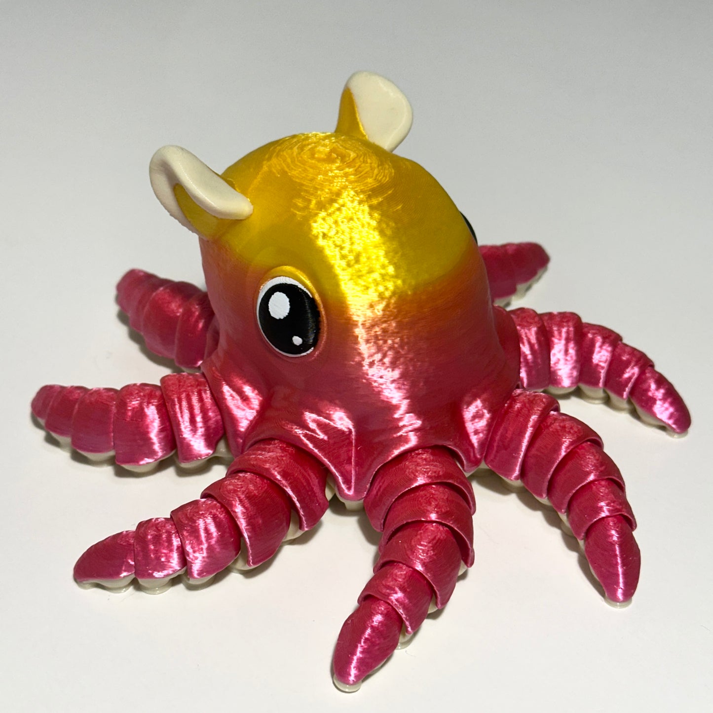 Flapjack Octopus - 3D Printed Articulating Figure