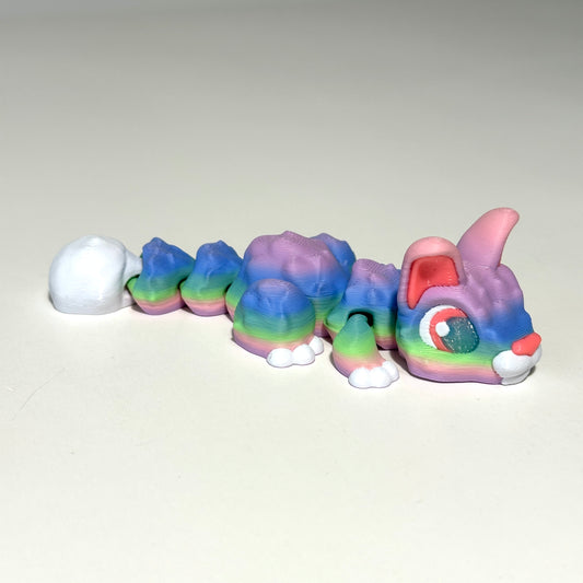 Baby Bunny Dragon - 3D Printed Articulating Figure