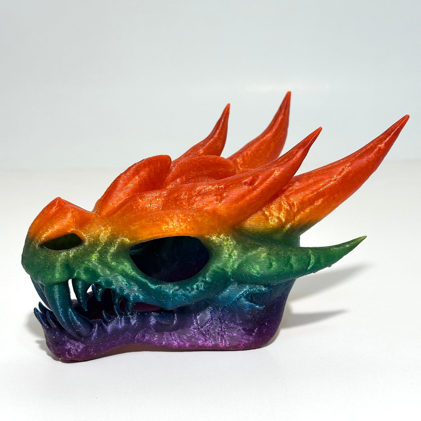 Giant Dragon Head - 3D Printed Articulating Figure