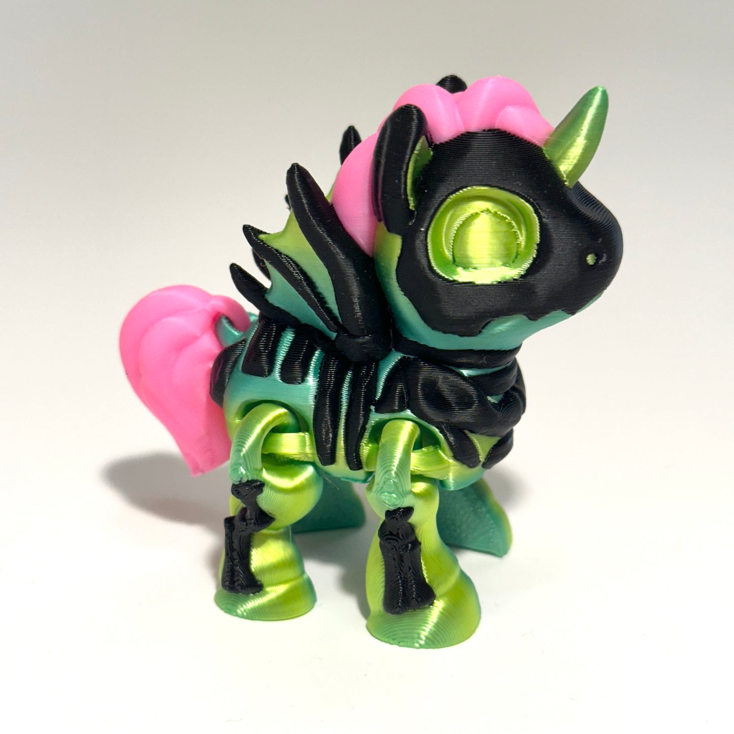 Skeleton Pegasus - 3D Printed Articulating Figure