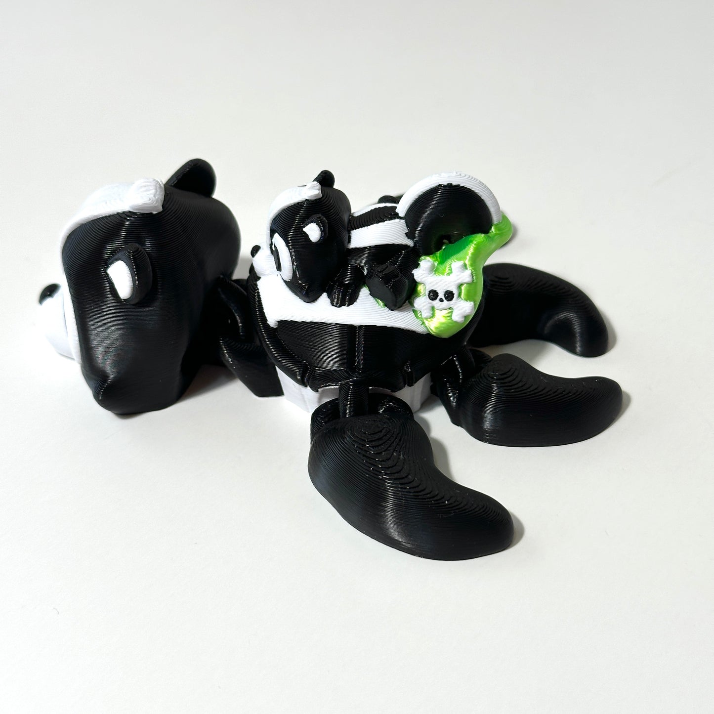 Skunk Turtle - 3D Printed Articulating Figure