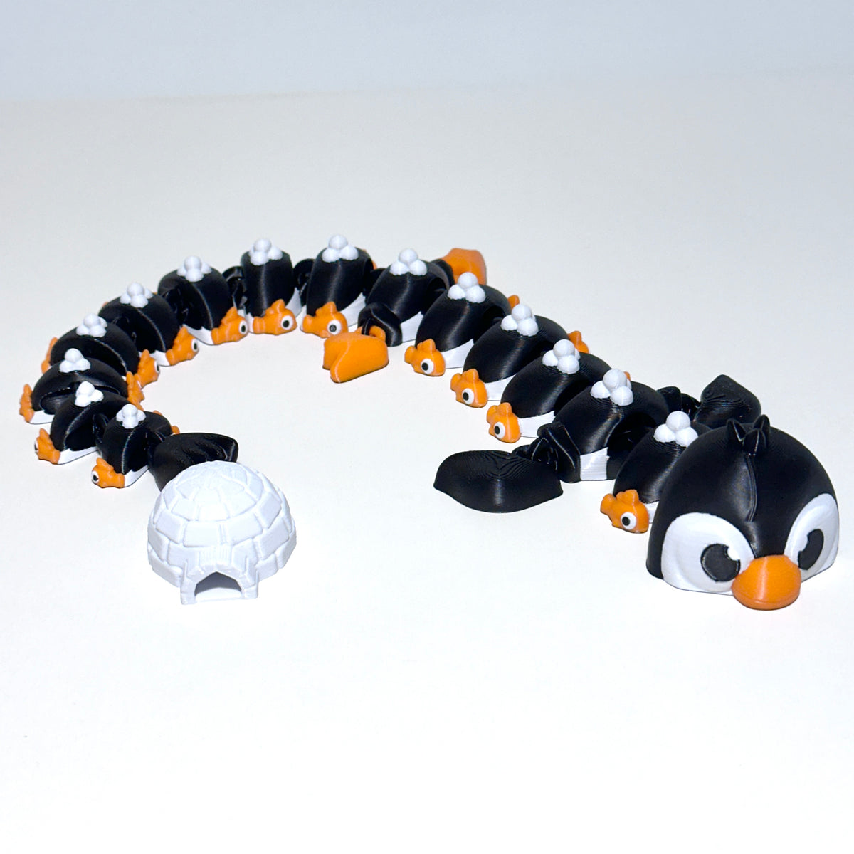 Penguin Dragon - 3D Printed Articulating Figure