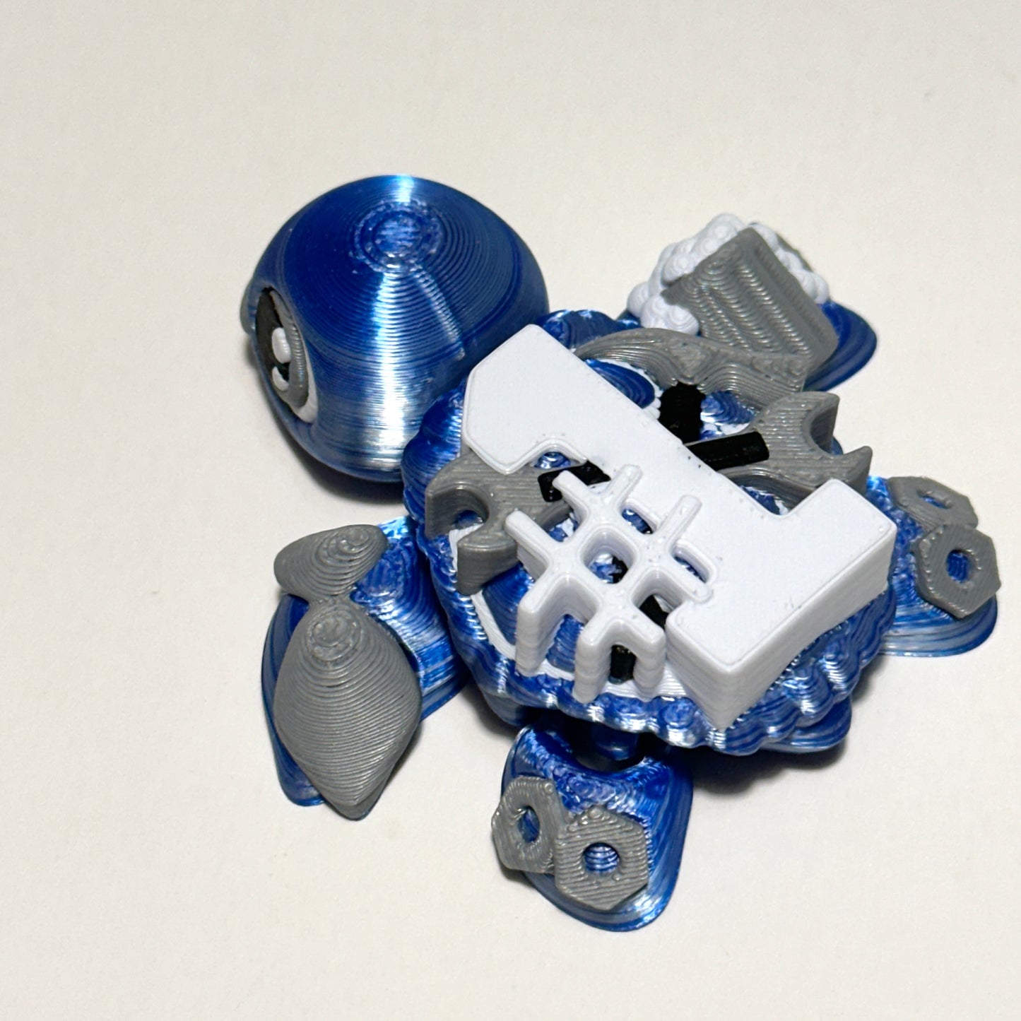 Dad Turtle - 3D Printed Articulating Figure