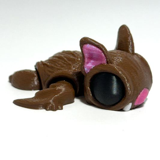 Gerald The Bat Turtle - 3D Printed Articulating Figure
