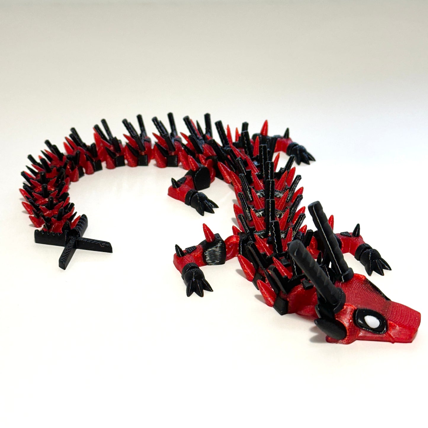Dead Dragon - 3D Printed Articulating Figure