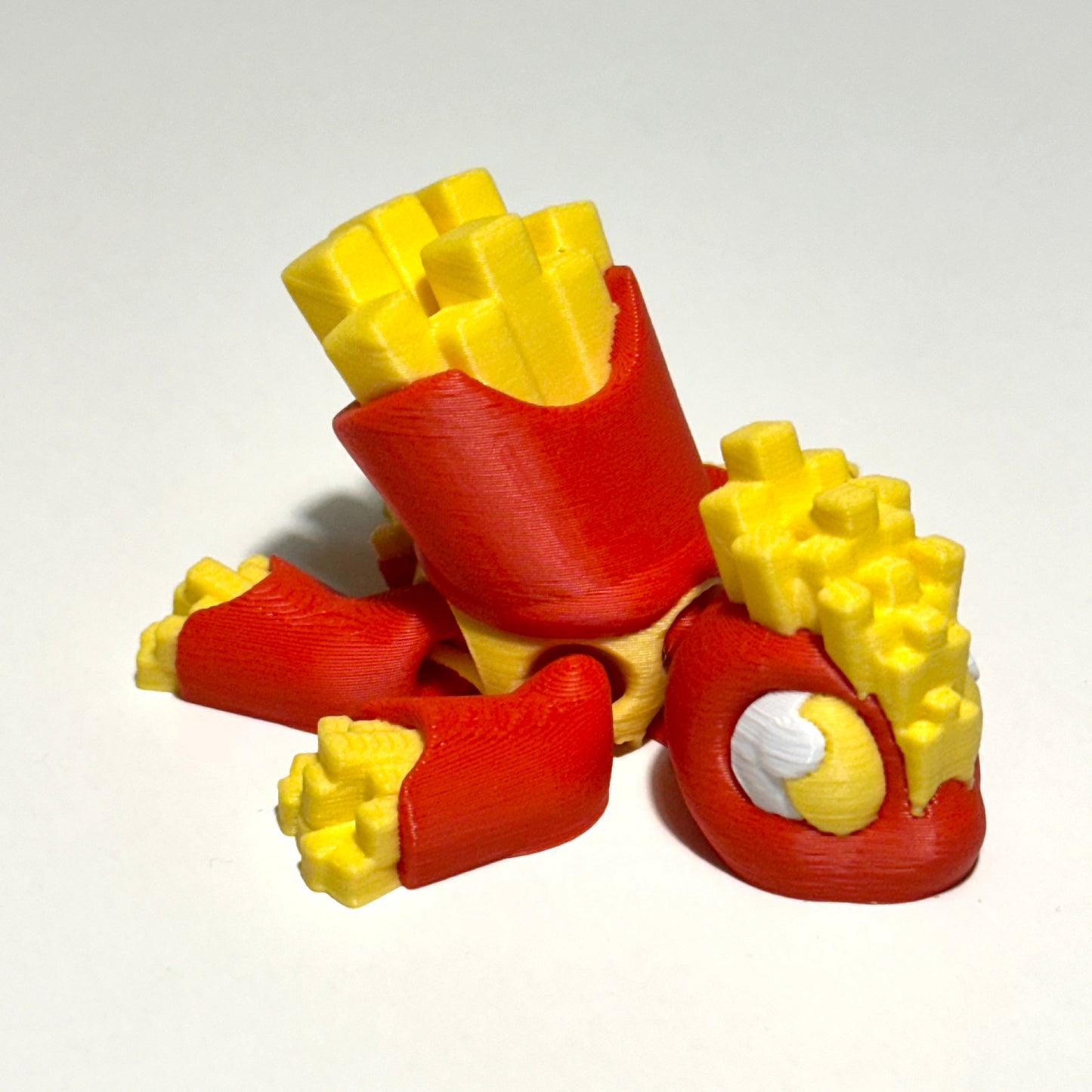 Fries Turtle - 3D Printed Articulating Figure