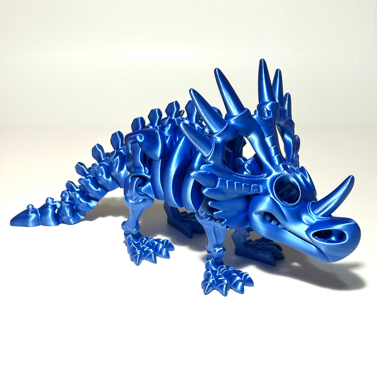 Flexi Skeleton Styracosaurus - 3D Printed Articulating Figure