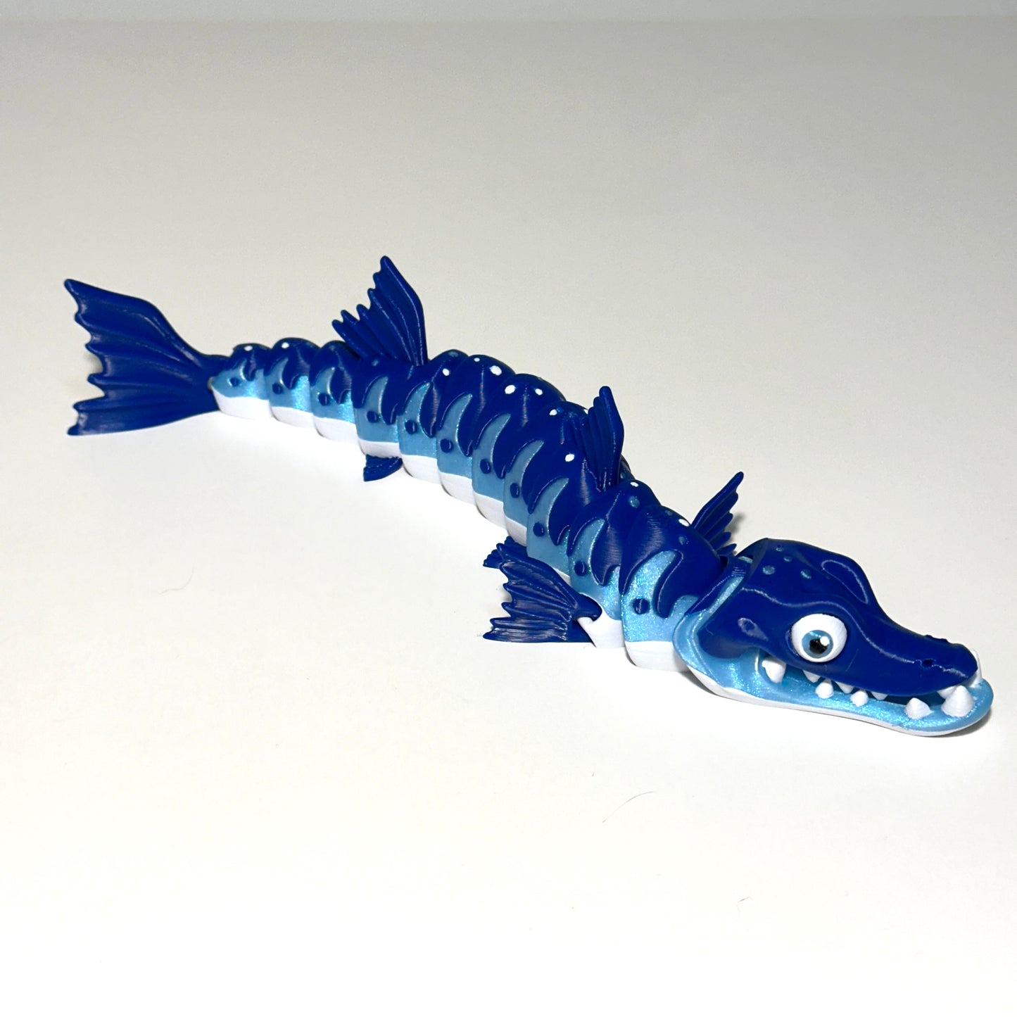 Flexi Barracuda - 3D Printed Articulating Figure