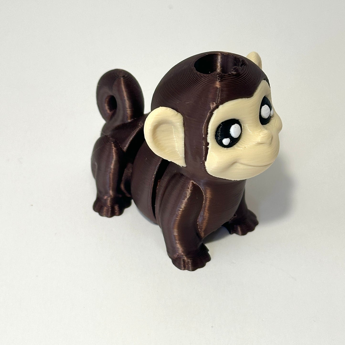 Monkey/Monkey Topper - 3D Printed Articulating Figure