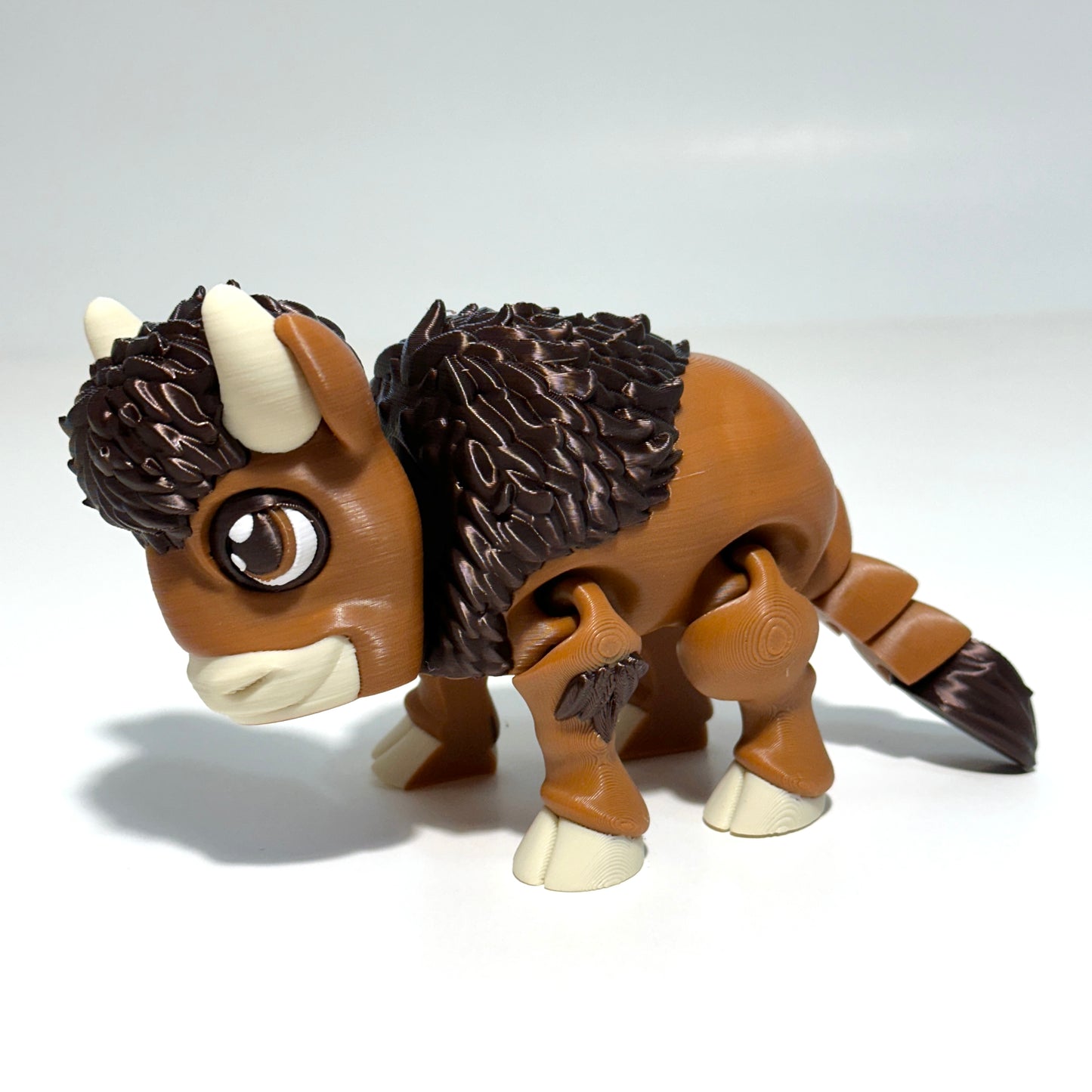 Flexi Bison - 3D Printed Articulating Figures