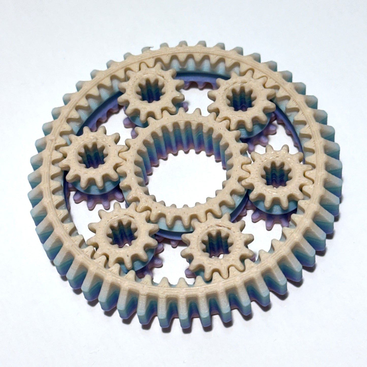 Planetary Gear Fidget - 3D Printed Articulating Figure