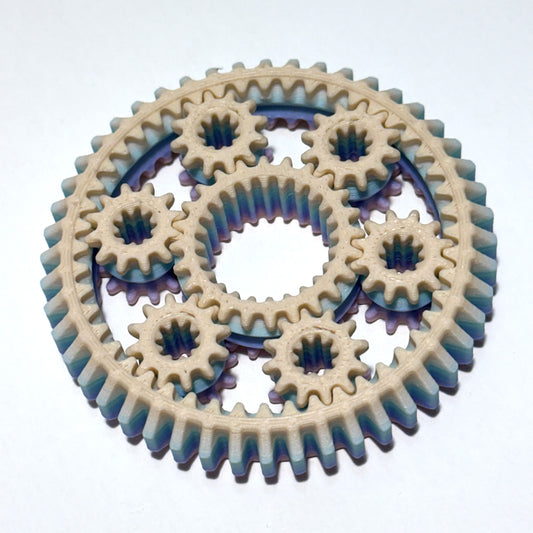 Planetary Gear Fidget - 3D Printed Articulating Figure