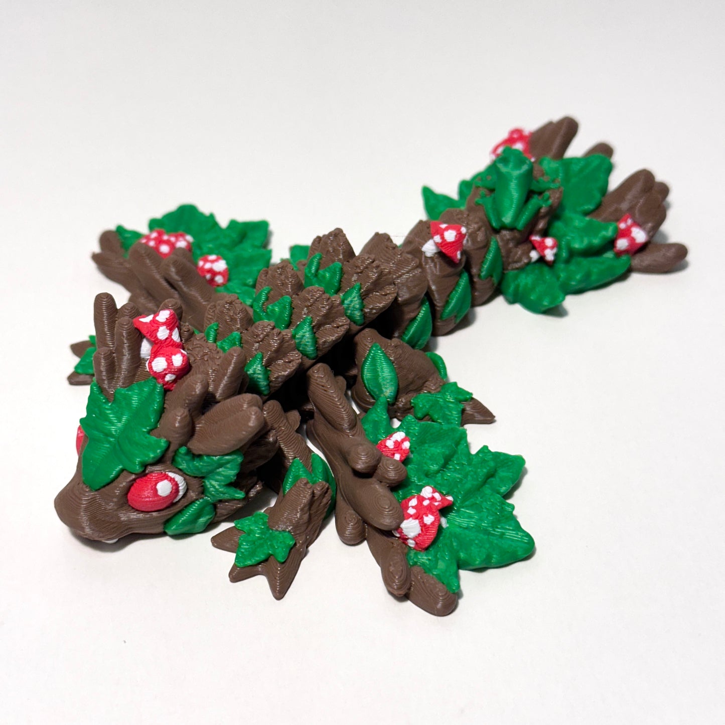 Forest Wyvern - 3D Printed Articulating Figure