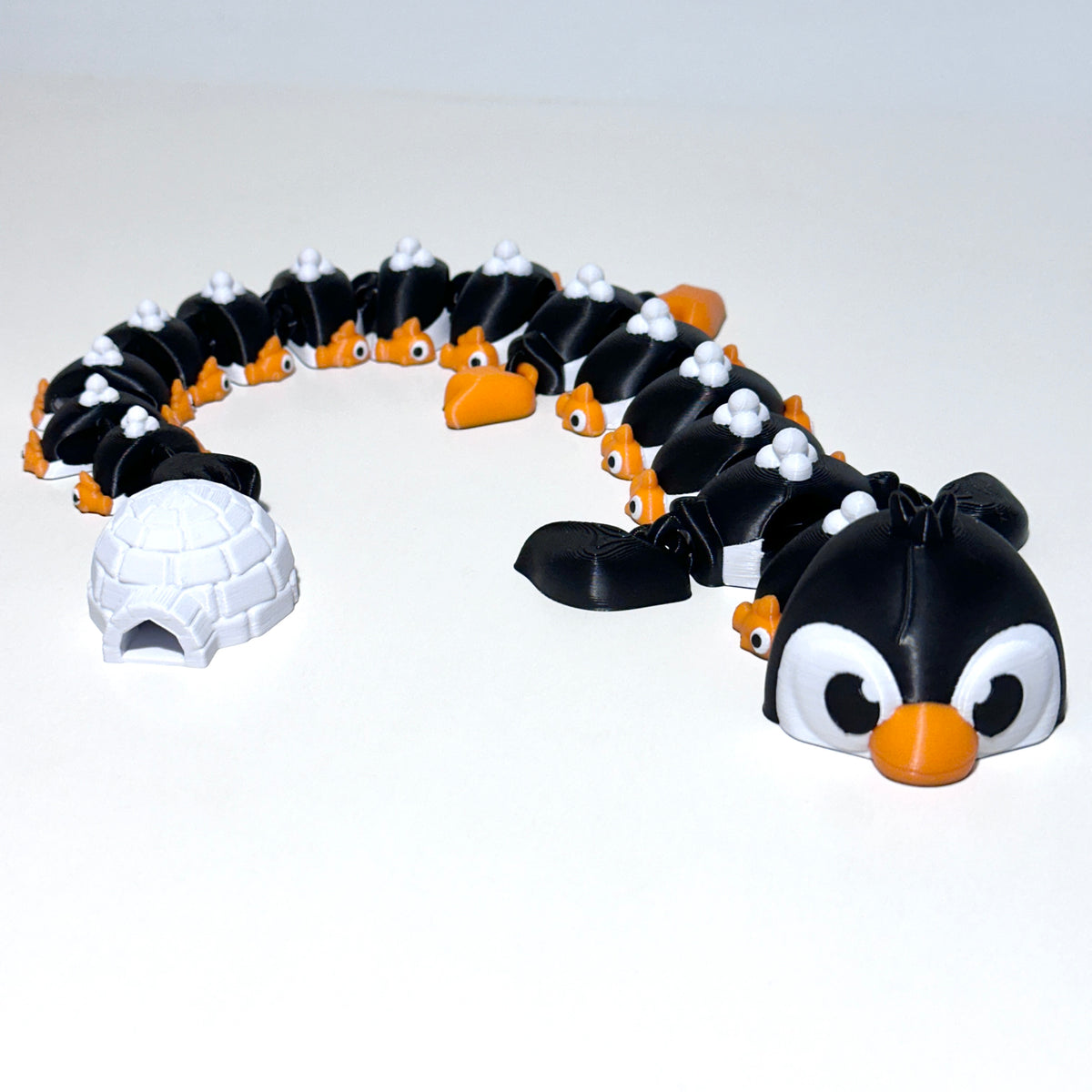 Penguin Dragon - 3D Printed Articulating Figure