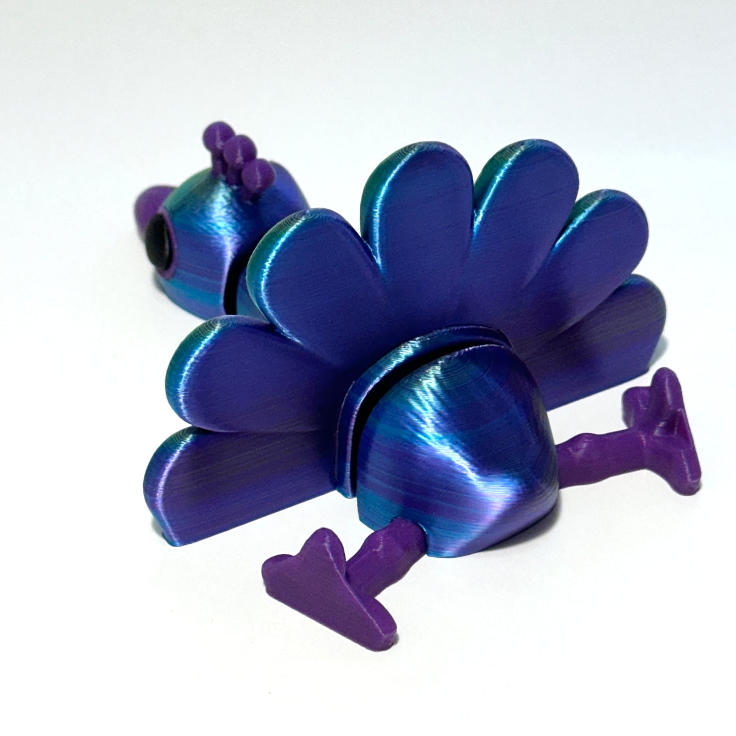 Flexi Peacock - 3D Printed Articulating Figure
