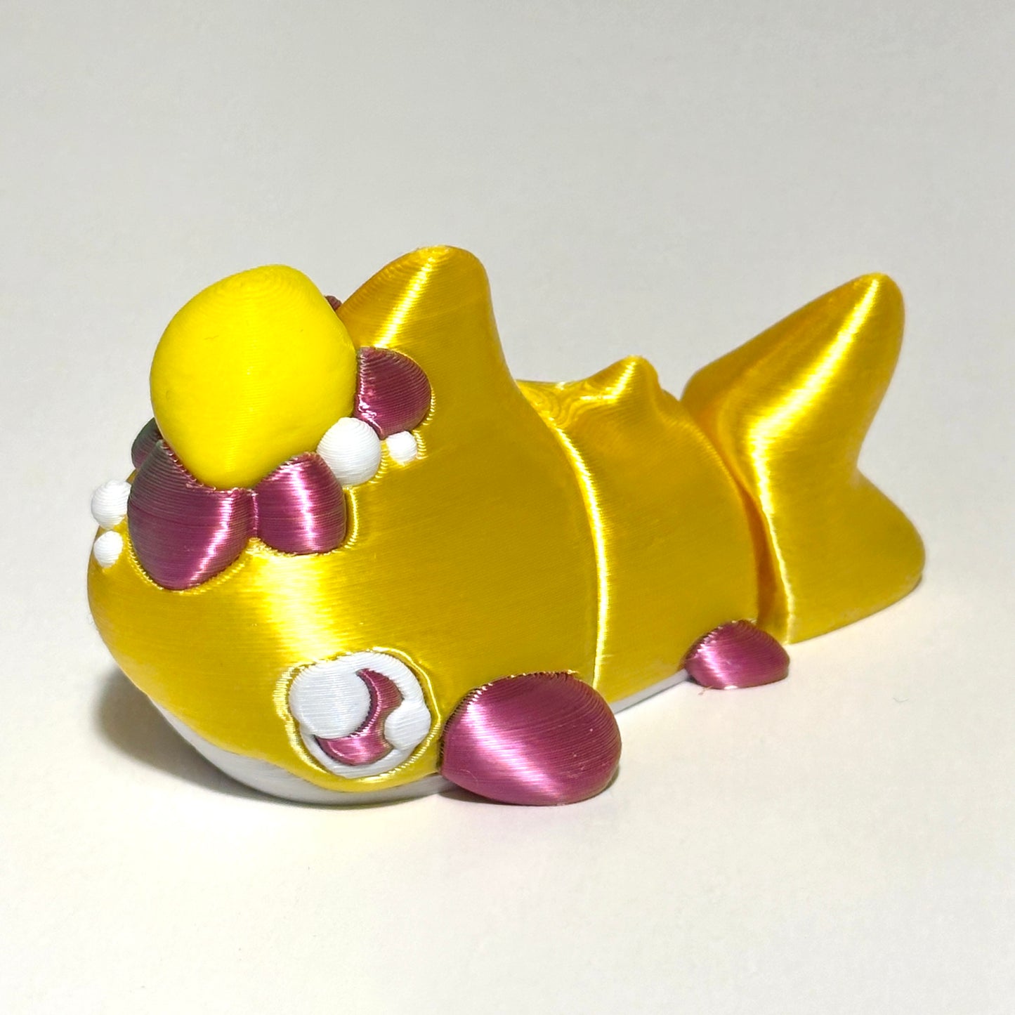 Fruit Shark - 3D Printed Articulating Figure
