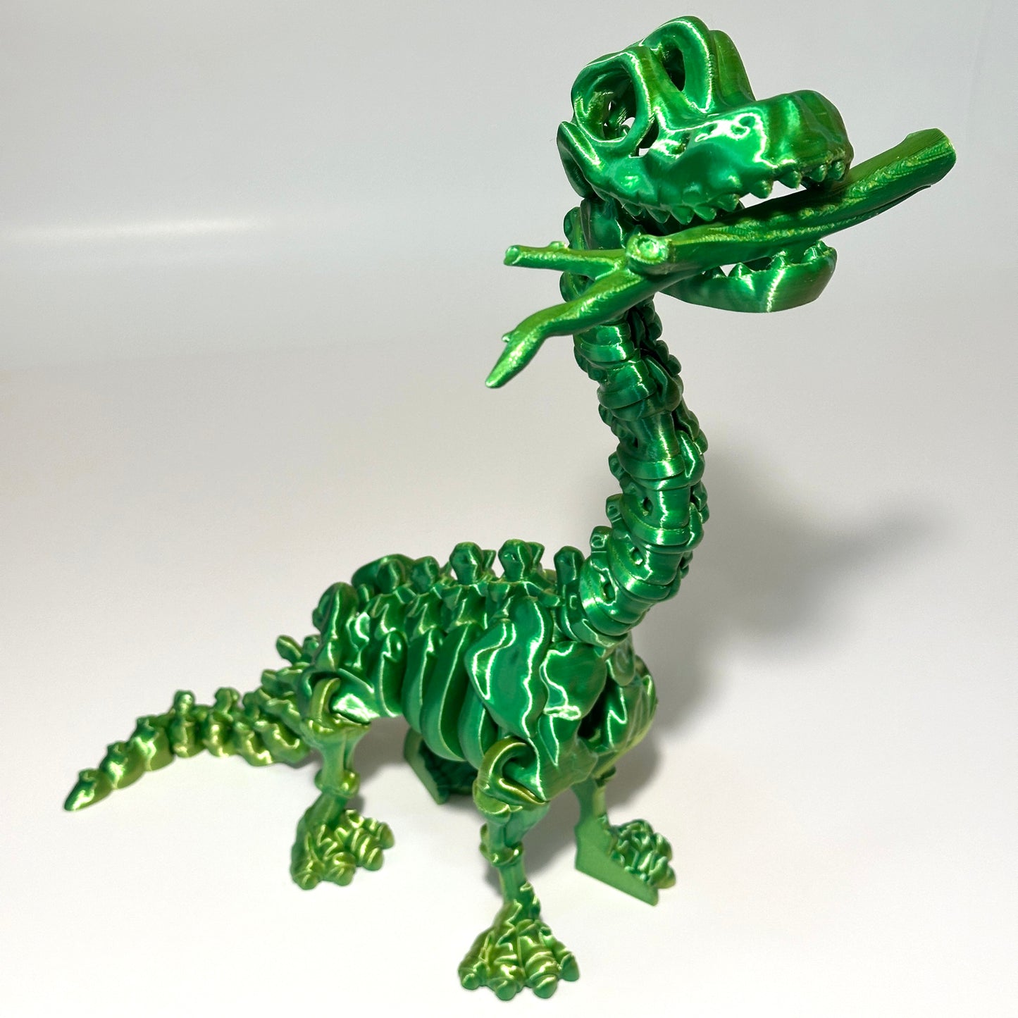Flexi Skeleton Brachiosaurus - 3D Printed Articulating Figure