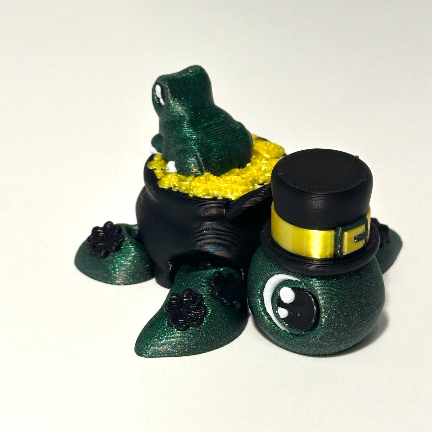 Lucky Turtle - 3D Printed Articulating Figure