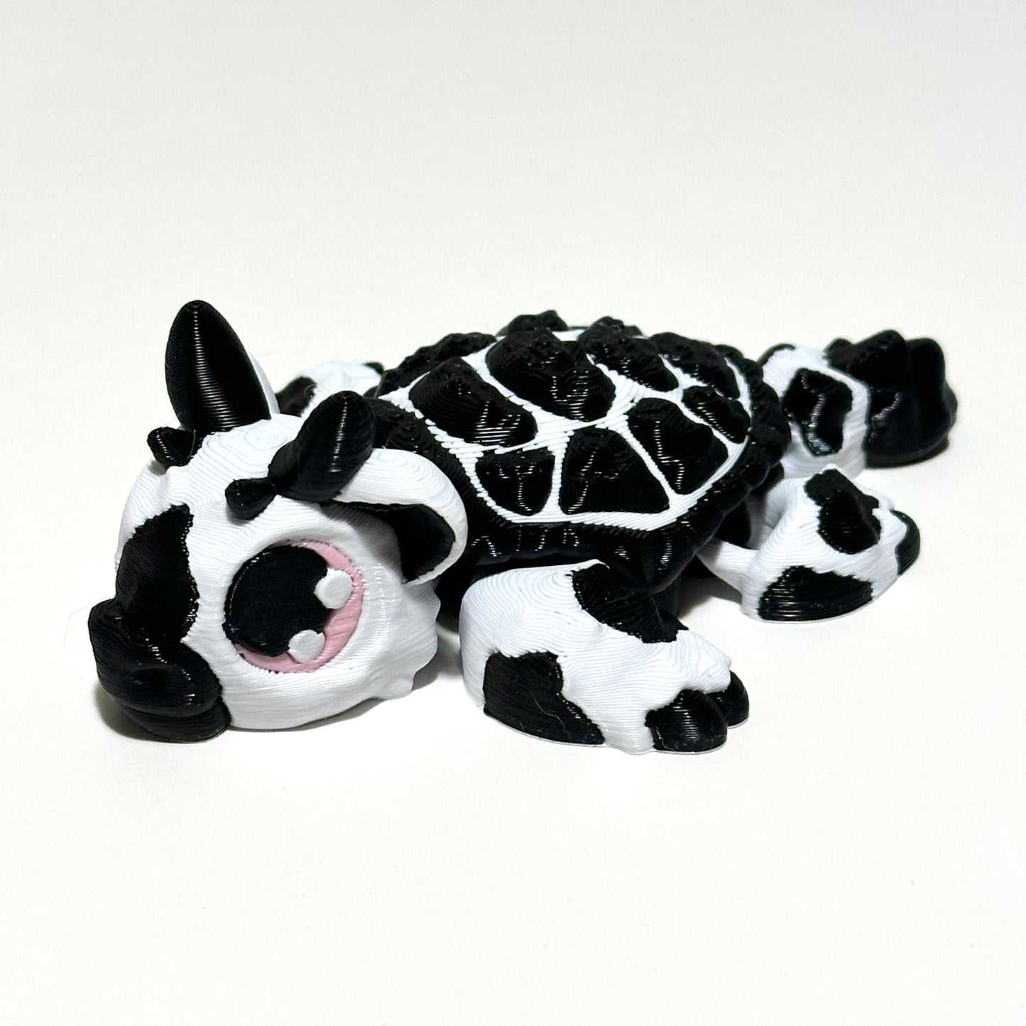 Cow Turtle - 3D Printed Articulating Figure