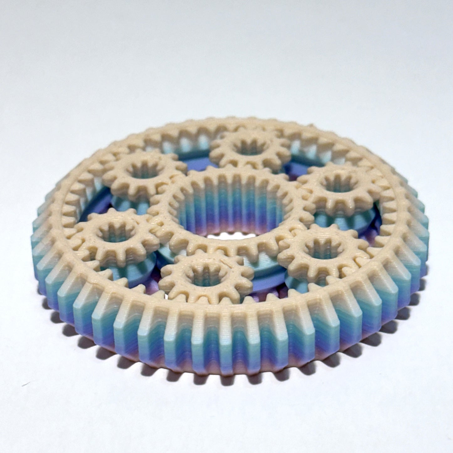 Planetary Gear Fidget - 3D Printed Articulating Figure