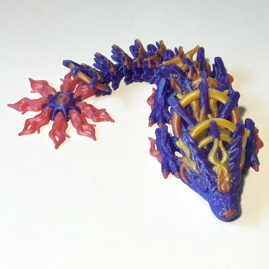 Baby Solar Dragon - 3D Printed Articulating Figure