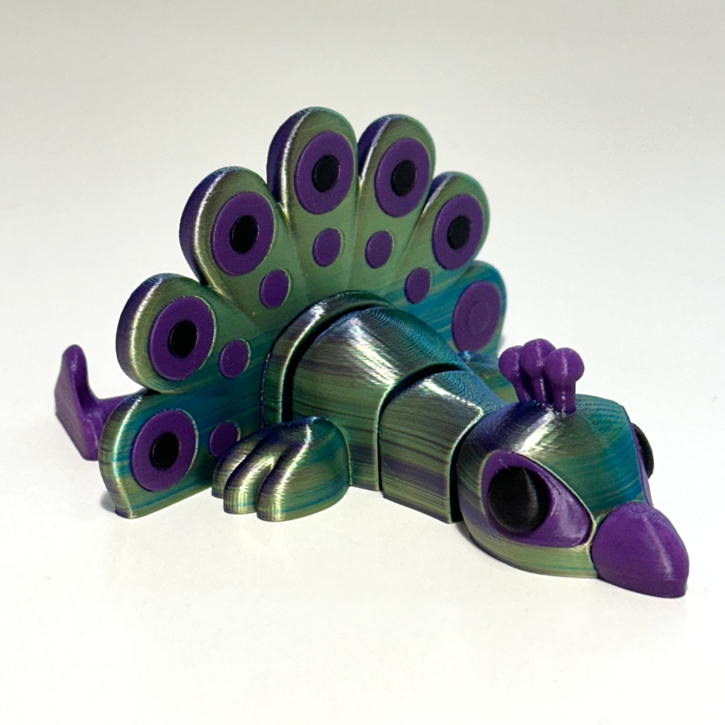 Flexi Peacock - 3D Printed Articulating Figure