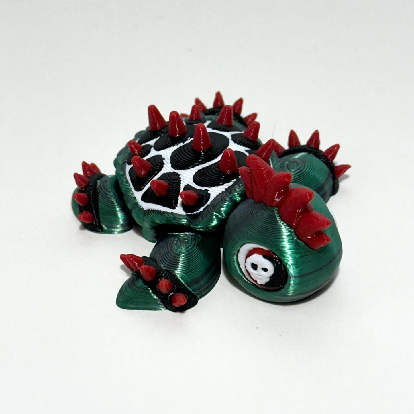 Punk Turtle - 3D Printed Articulating Figure