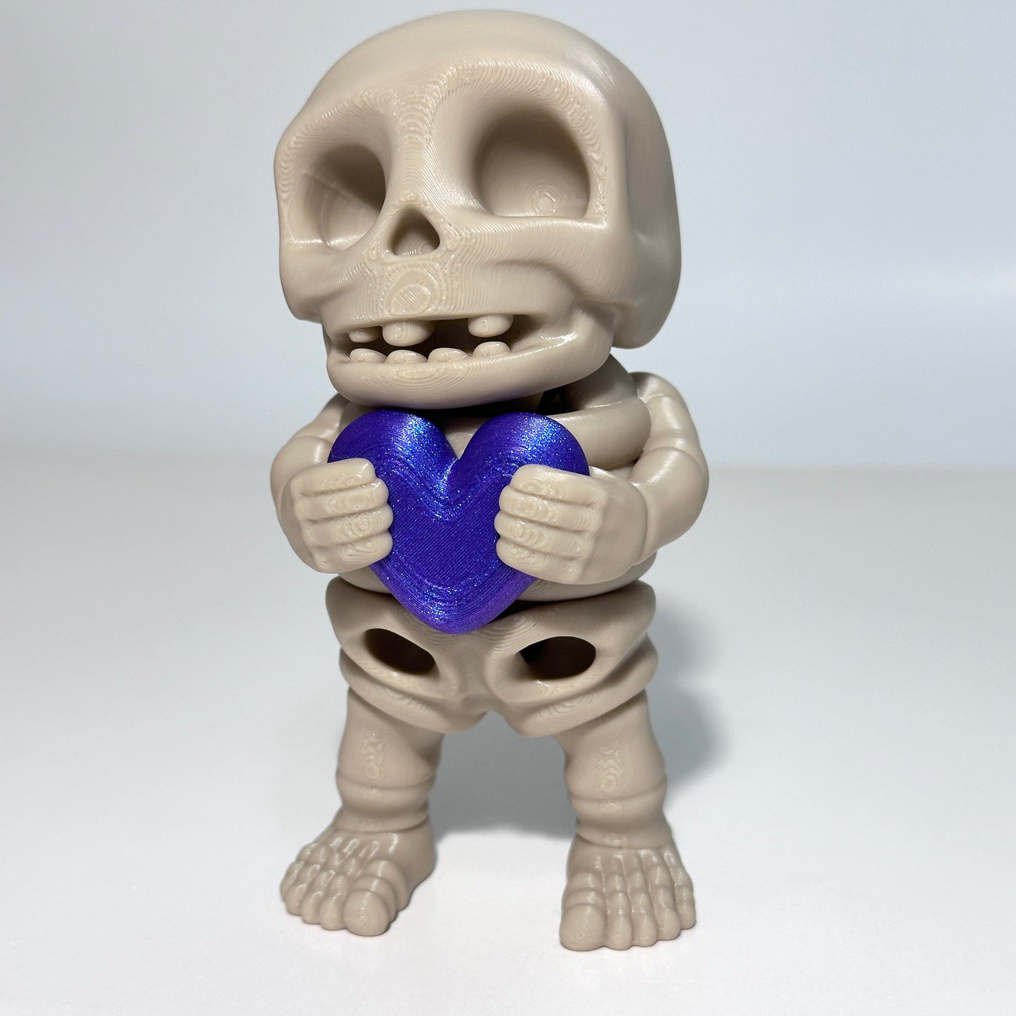 Love Skeleton - 3D Printed Articulating Figure
