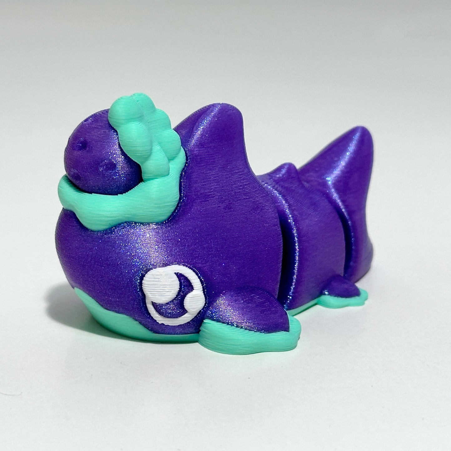 Fruit Shark - 3D Printed Articulating Figure