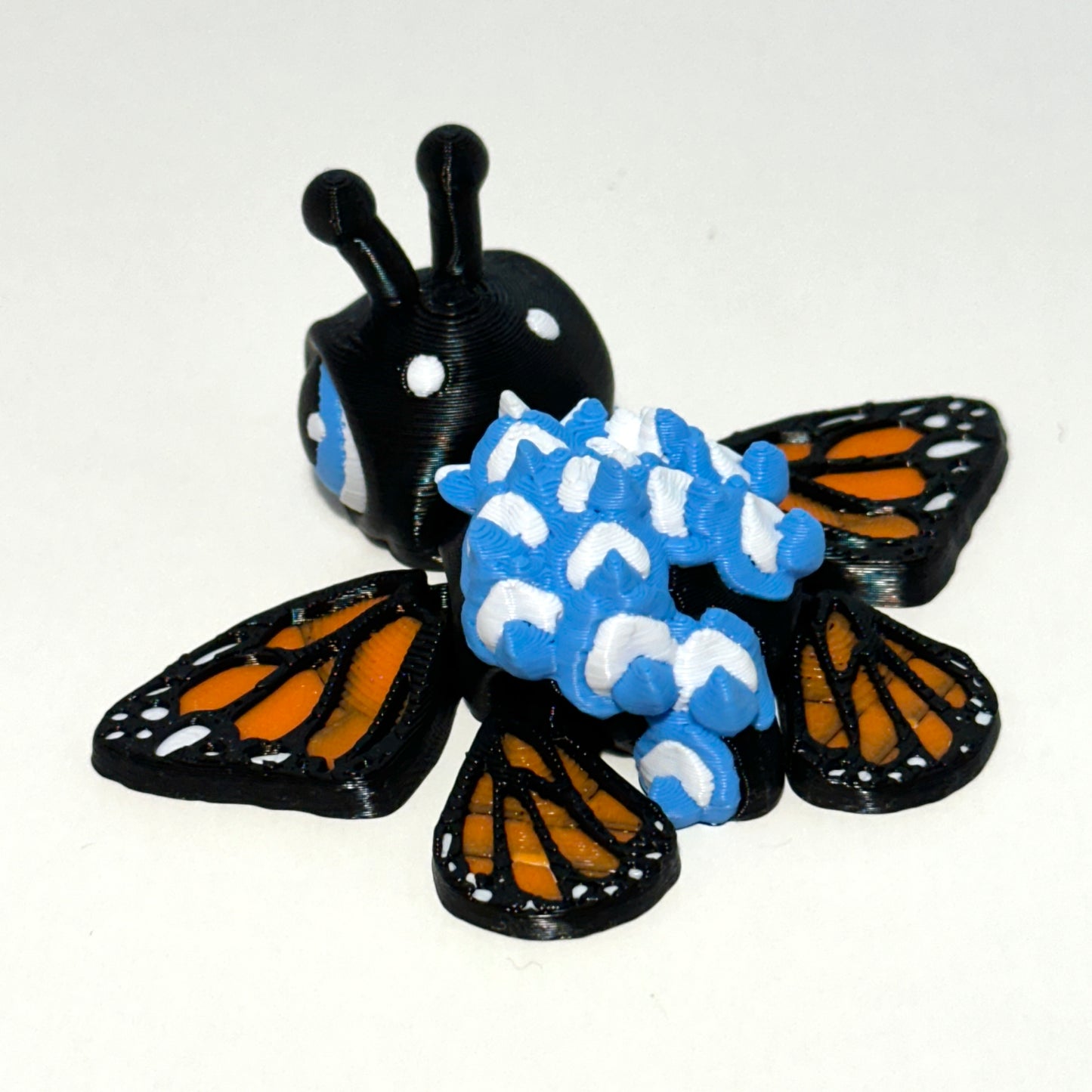 Blue Bonnet Texas Turtle - 3D Printed Articulating Figure