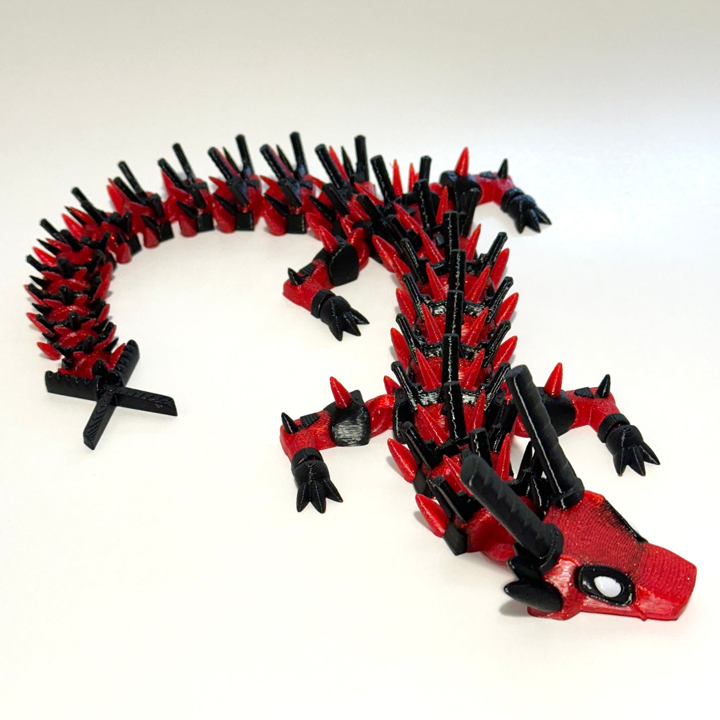 Dead Dragon - 3D Printed Articulating Figure