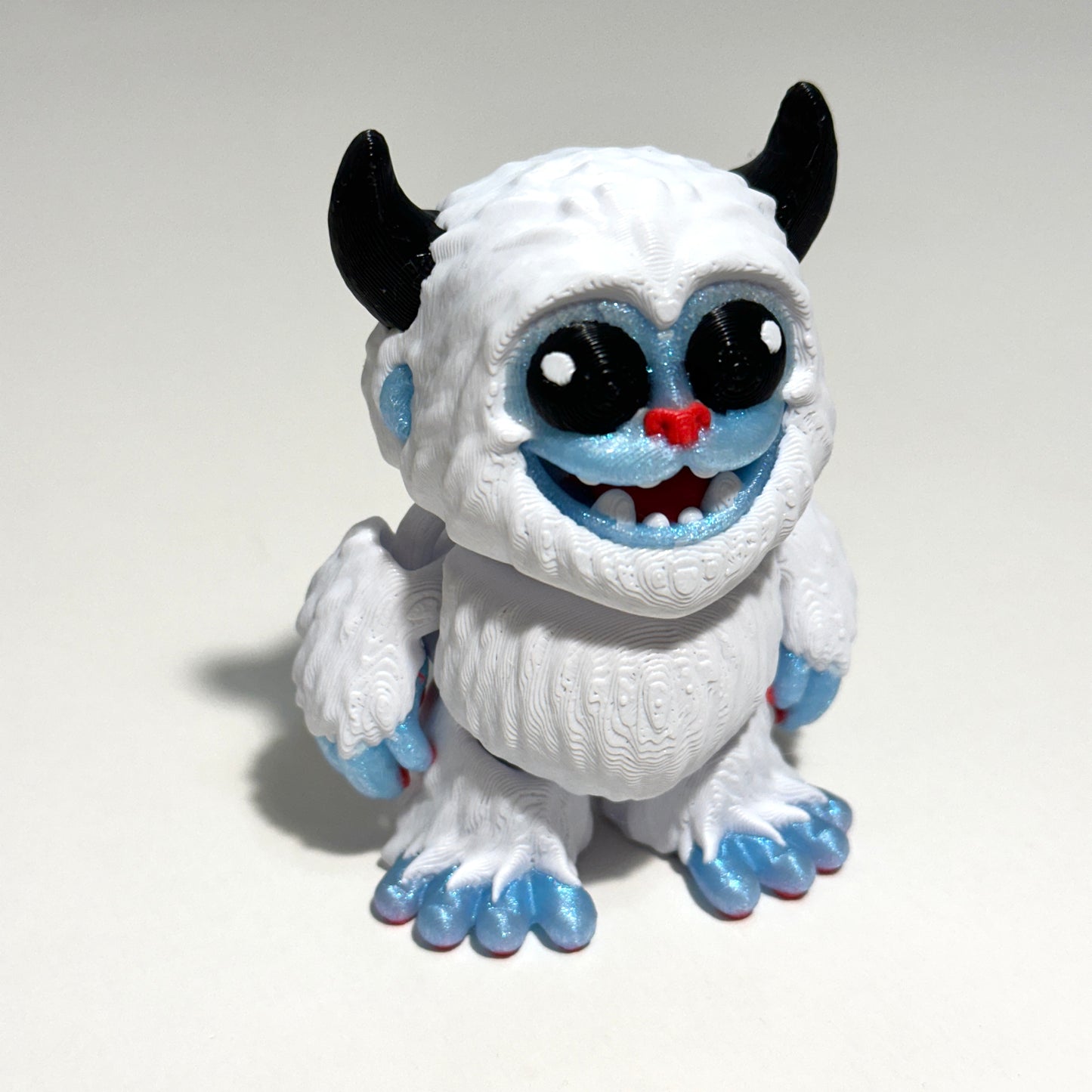 Cinder Bigfoot and Yeti - 3D Printed Articulating Figure