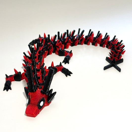 Dead Dragon - 3D Printed Articulating Figure