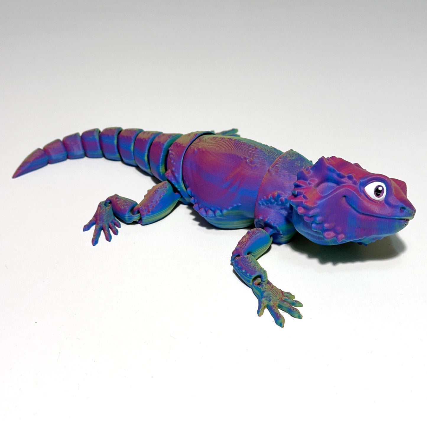 Flexi Bearded Dragon - 3D Printed Articulating Figure
