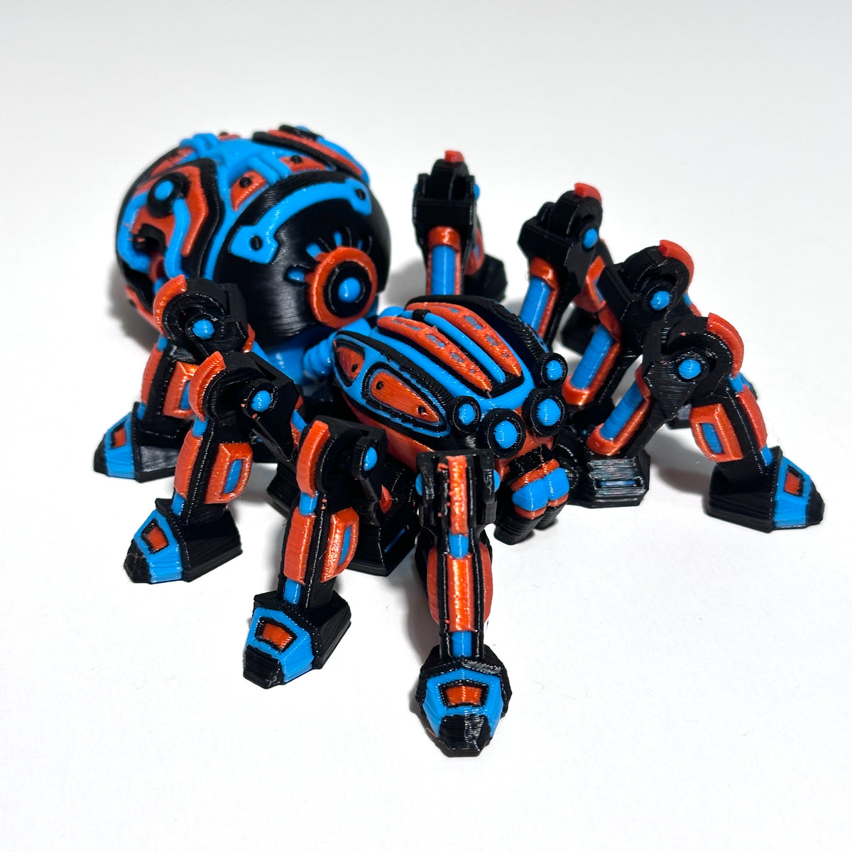 Cyber Spider - 3D Printed Articulating Figure