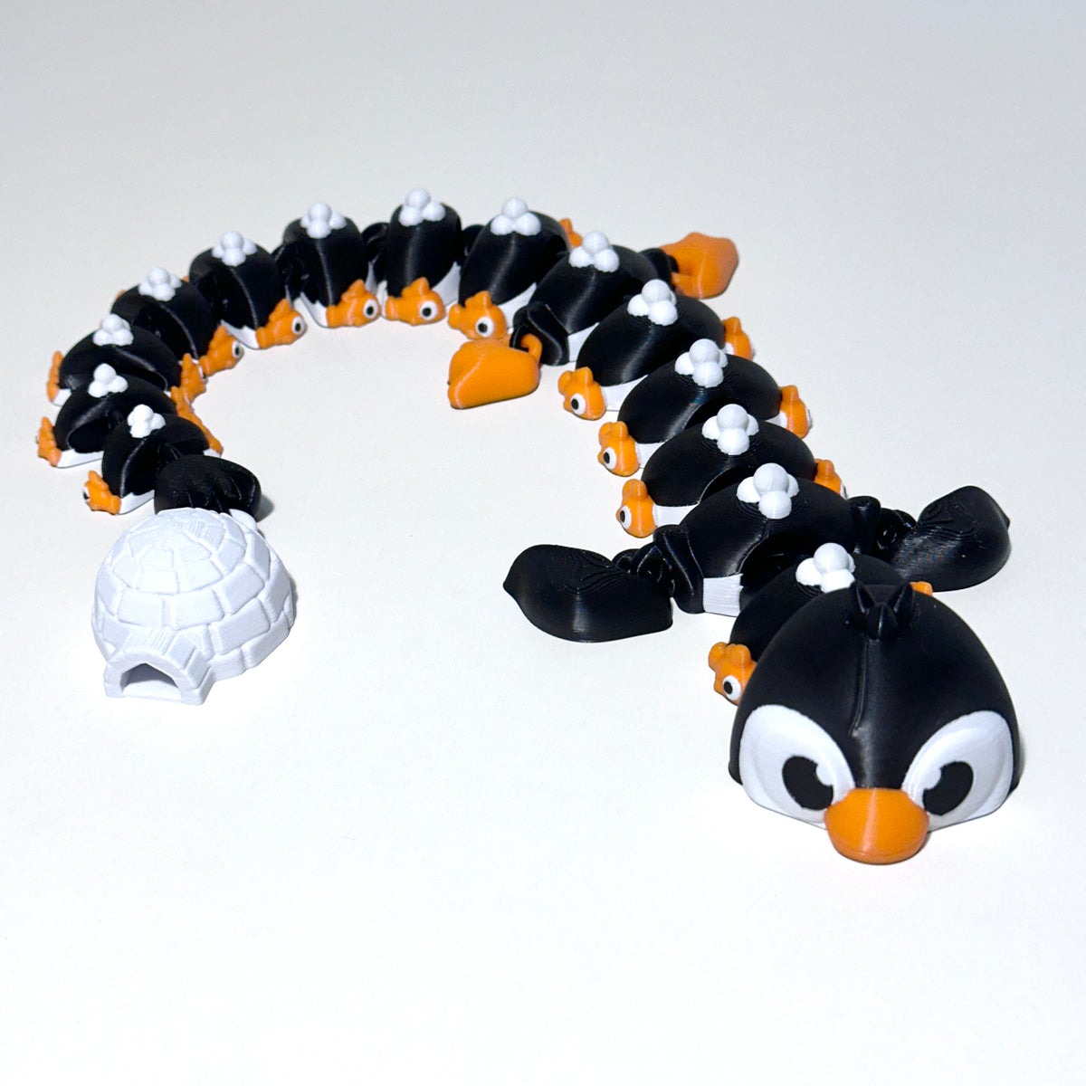 Penguin Dragon - 3D Printed Articulating Figure