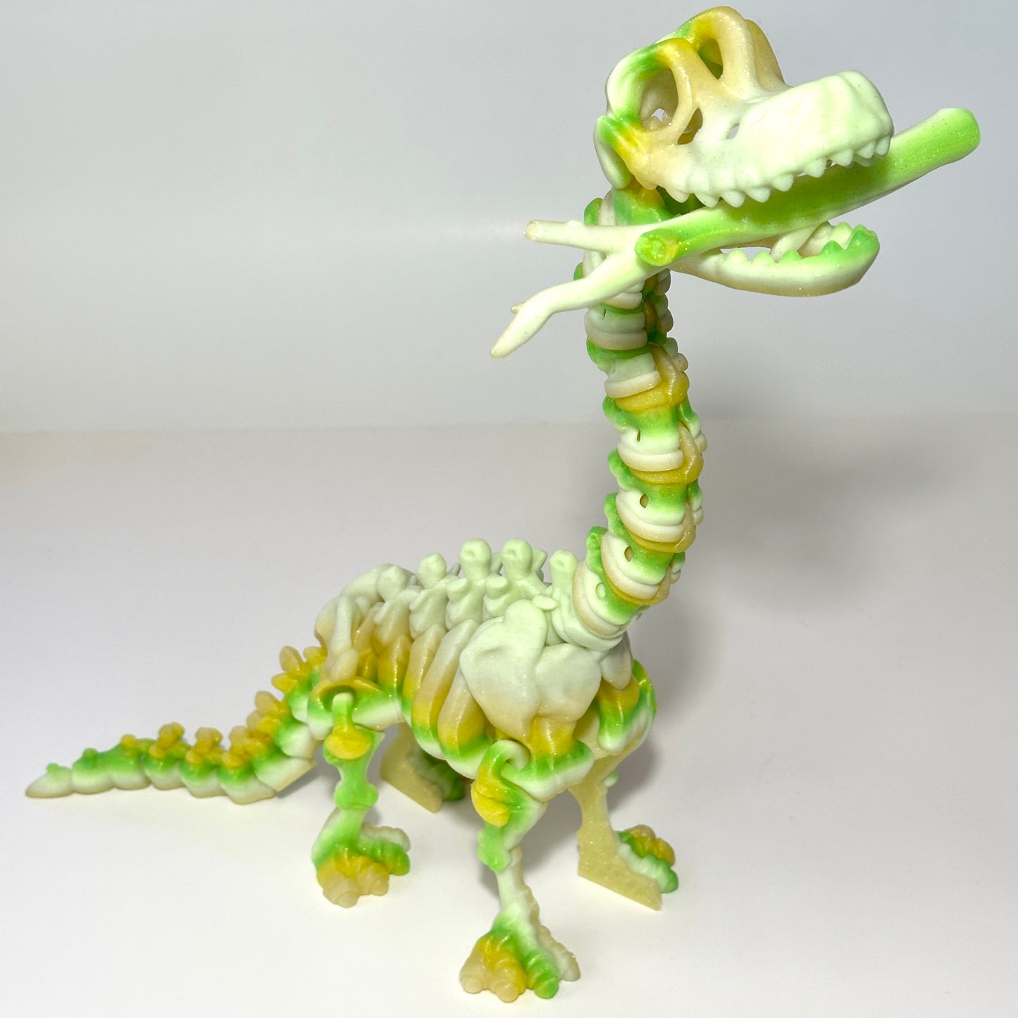 Flexi Skeleton Brachiosaurus - 3D Printed Articulating Figure