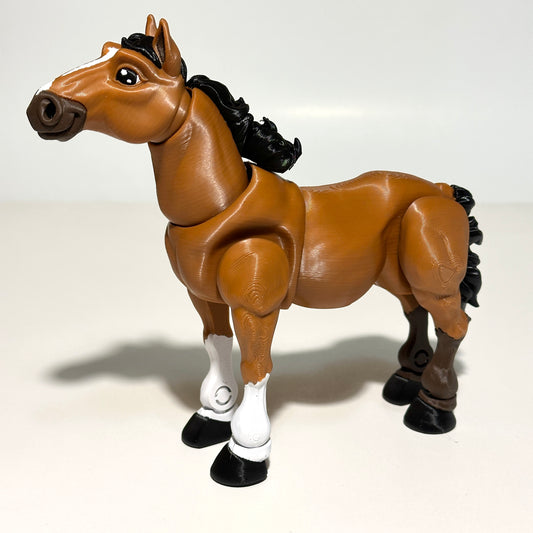 Flexi Horse - 3D Printed Articulating Figure