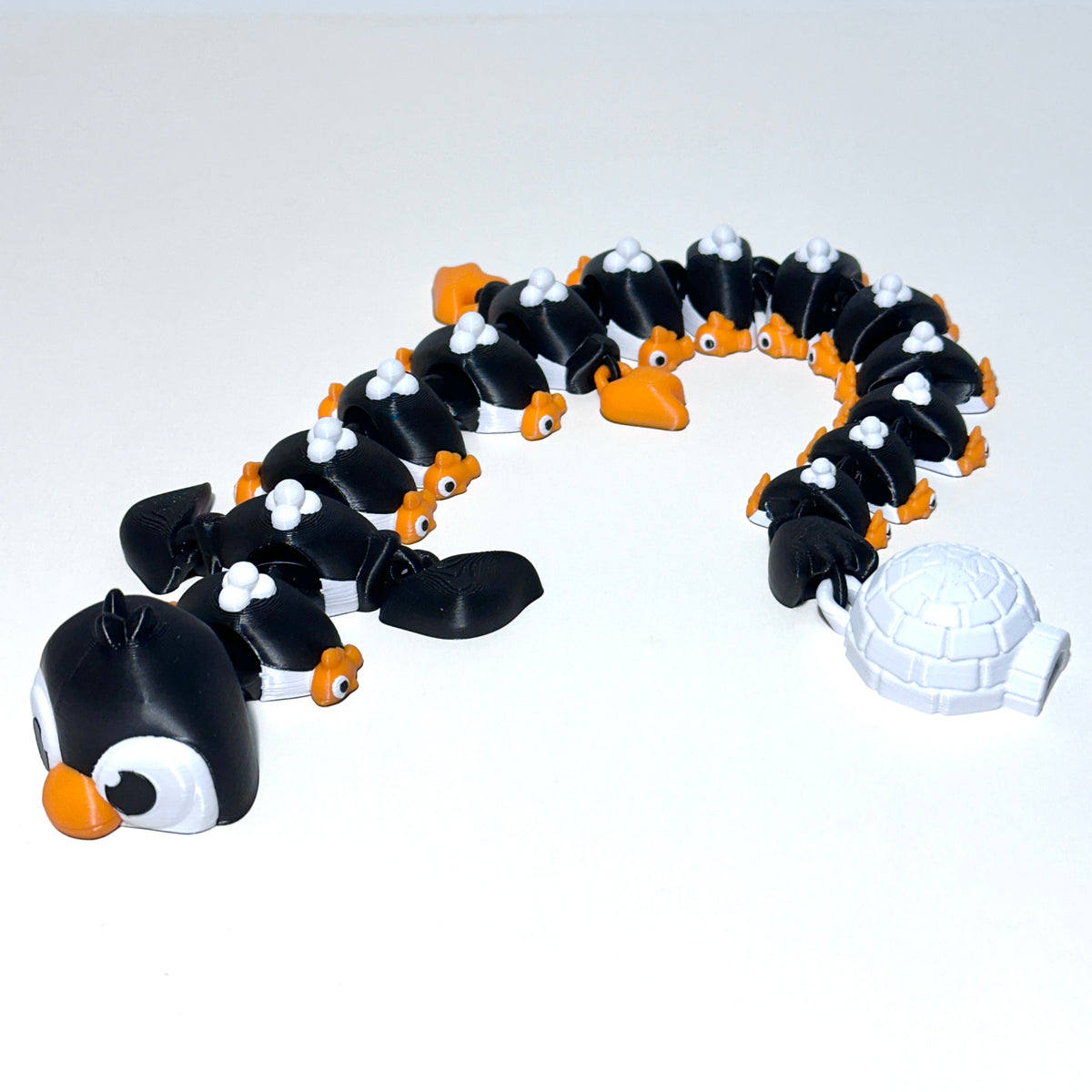 Penguin Dragon - 3D Printed Articulating Figure