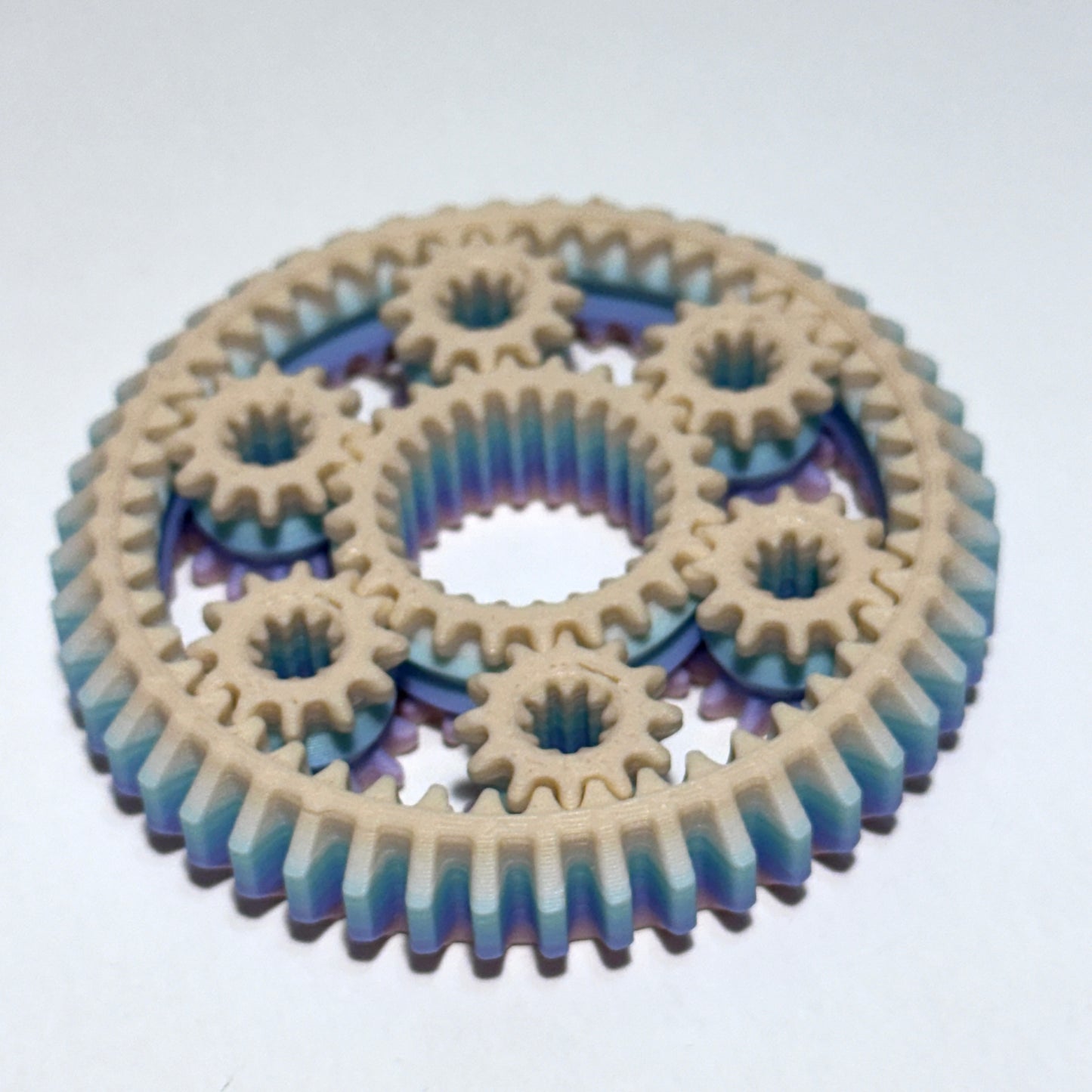 Planetary Gear Fidget - 3D Printed Articulating Figure