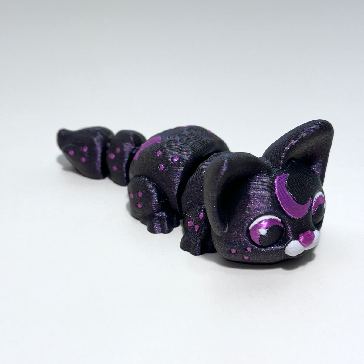 Lunar Cat - 3D Printed Articulating Figure