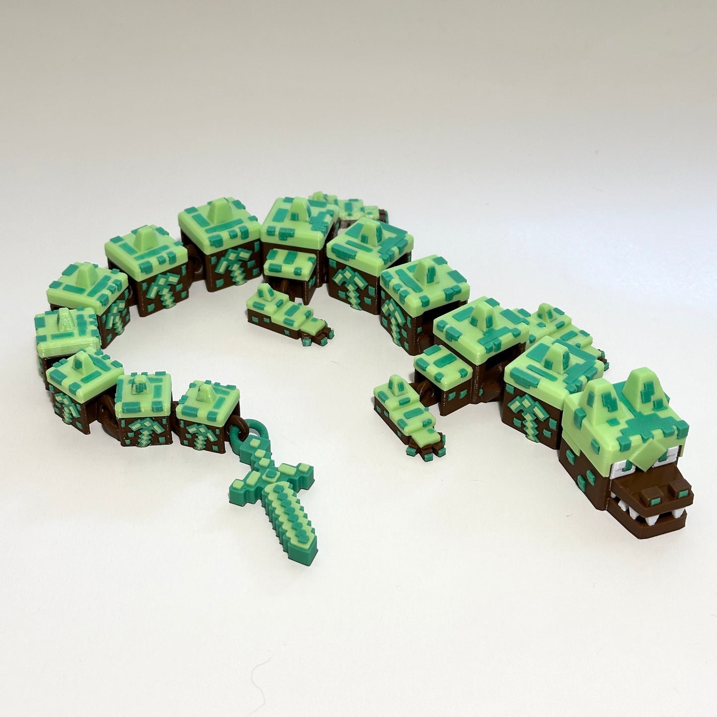 Earth Dragon - 3D Printed Articulating Figure